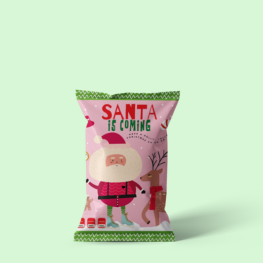 Chip Bags Navideñas Pack de 10