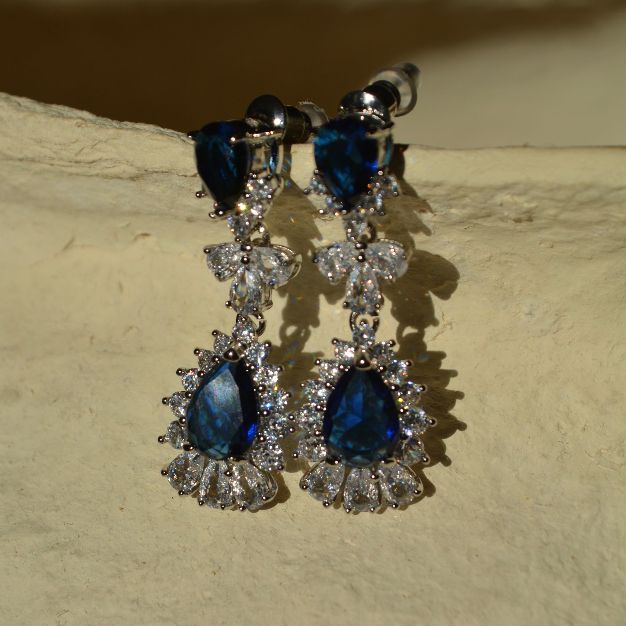 Regina | Aretes largos plata 925