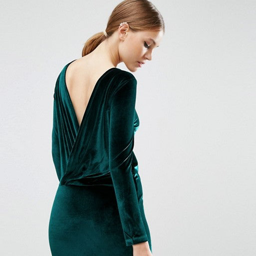 Vestido velvet | talla m